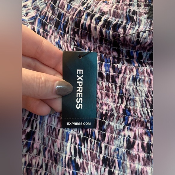 Express Double Slit Off the Shoulder Maxi Dress. NWT - Picture 10 of 11